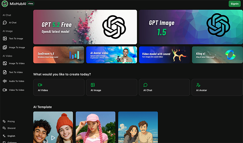 MixHub AI screenshot