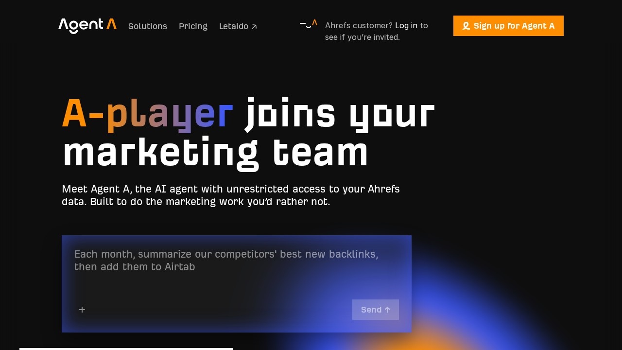 image for Agent A