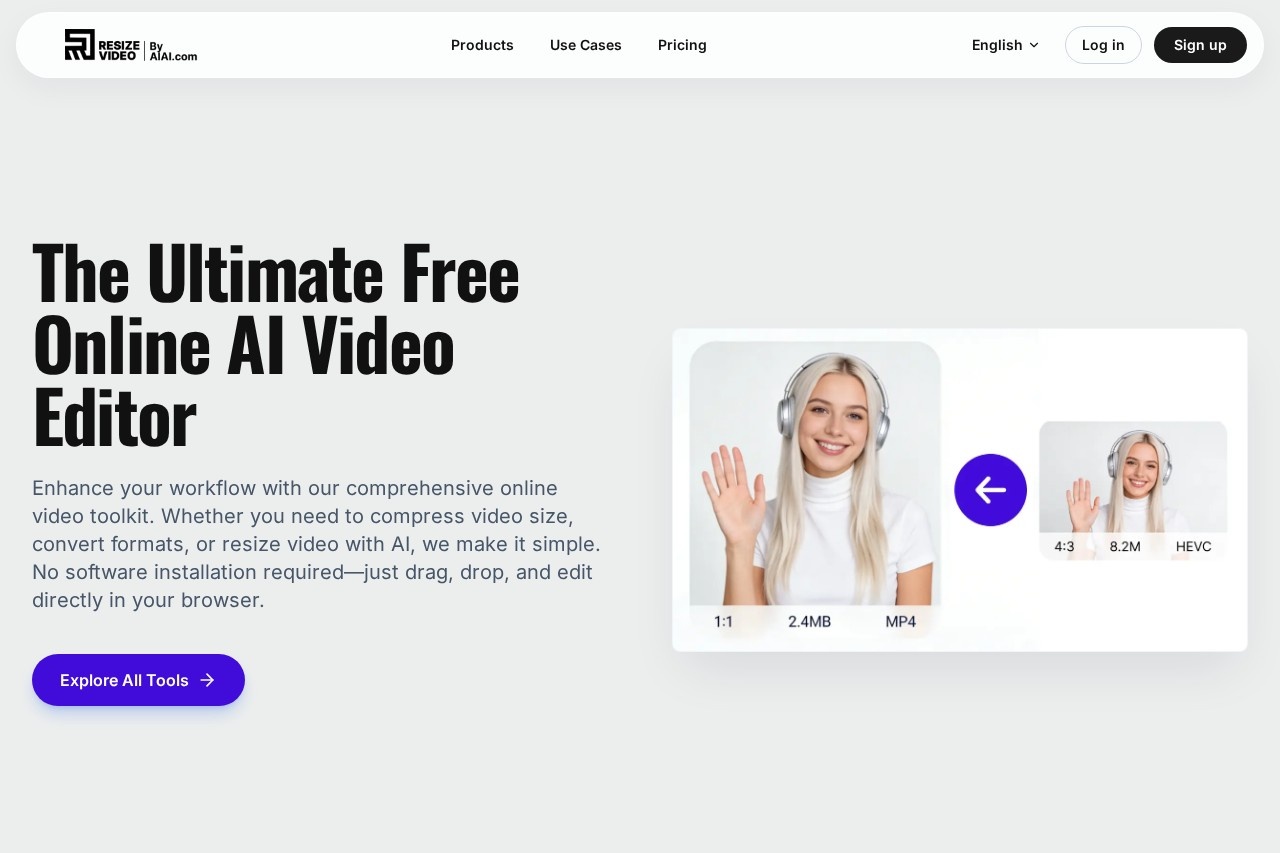 Resize AI screenshot