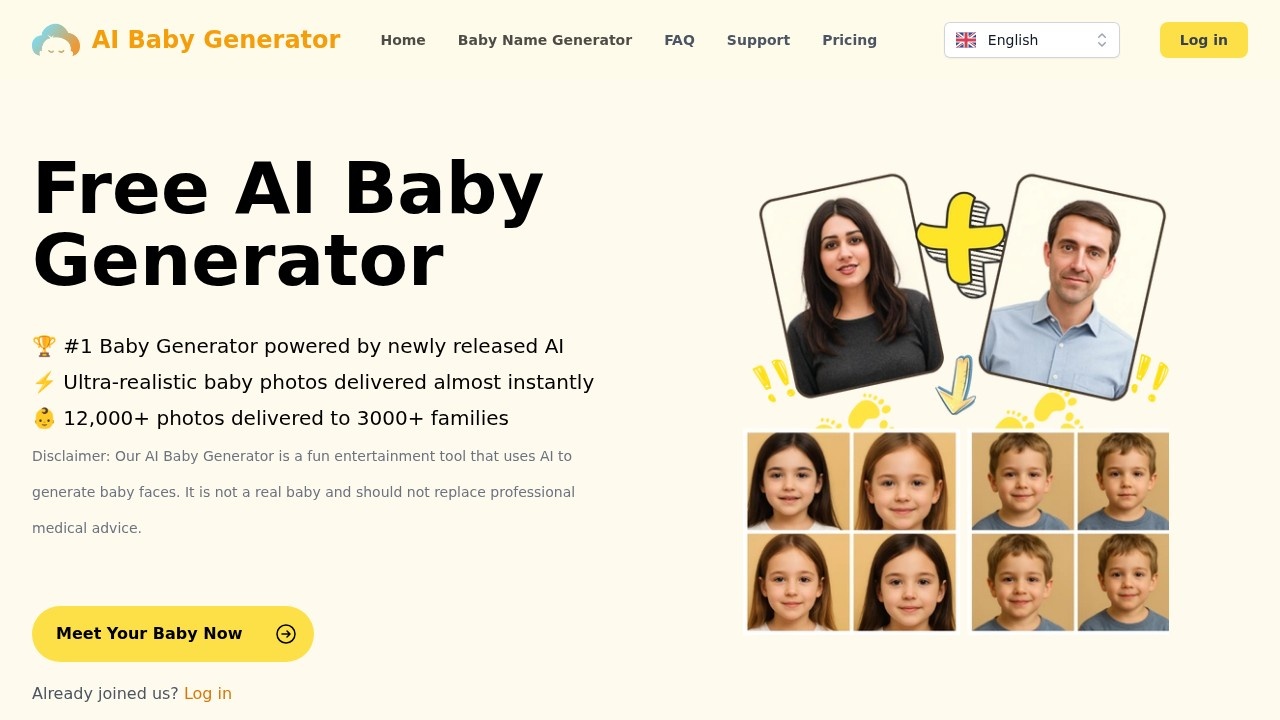 image for AI Baby Generator