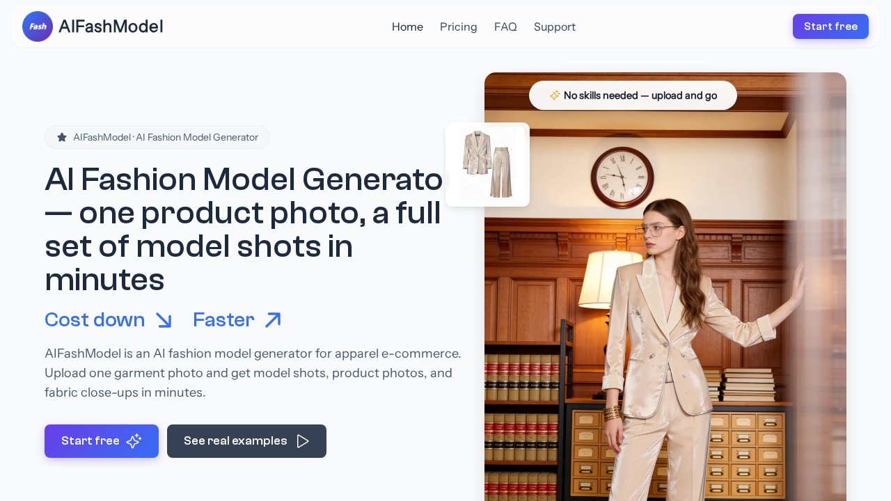 image for AI Fashion Model