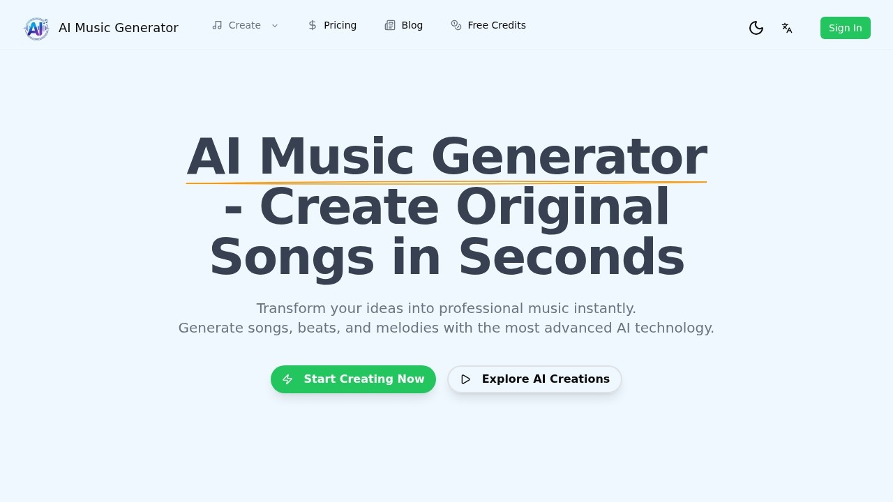 image for AI Generate Music