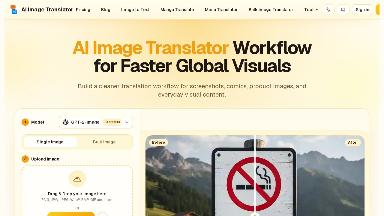 image for AI Image Translator