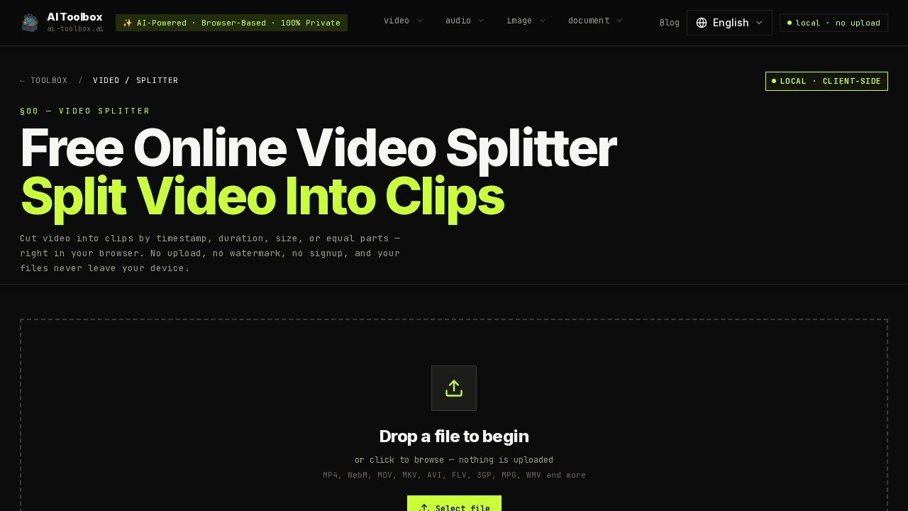 image for Free Video Splitter