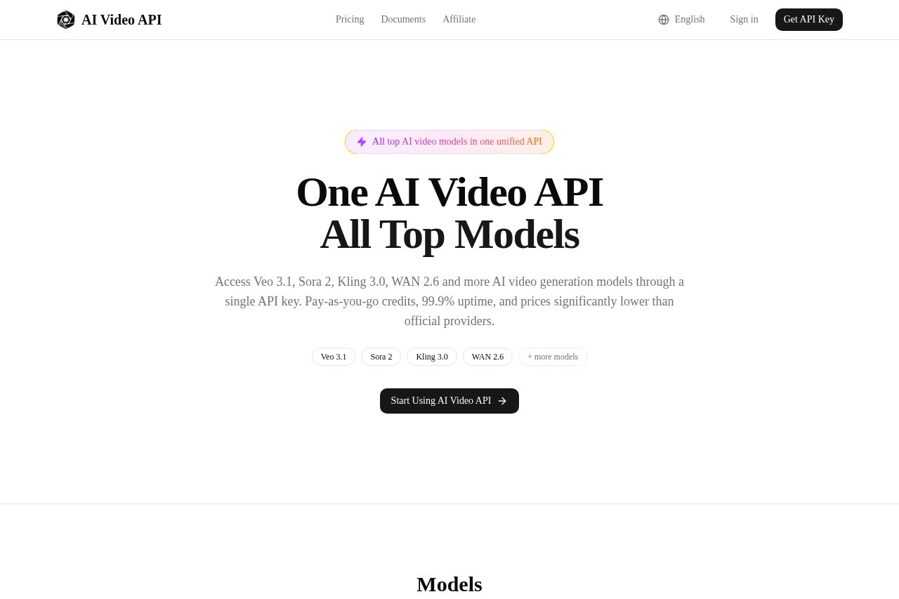 aivideoapi screenshot