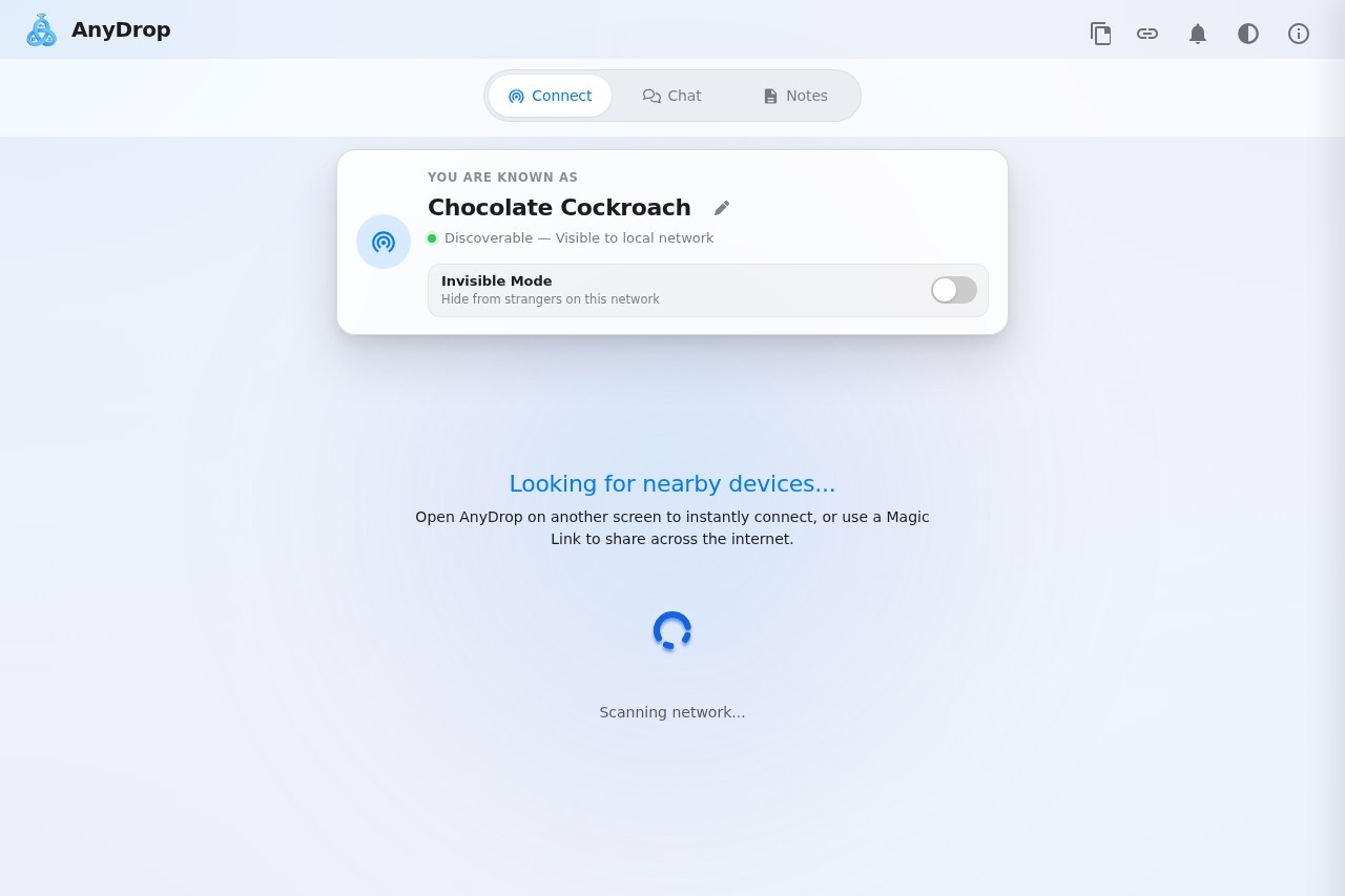 AnyDrop screenshot