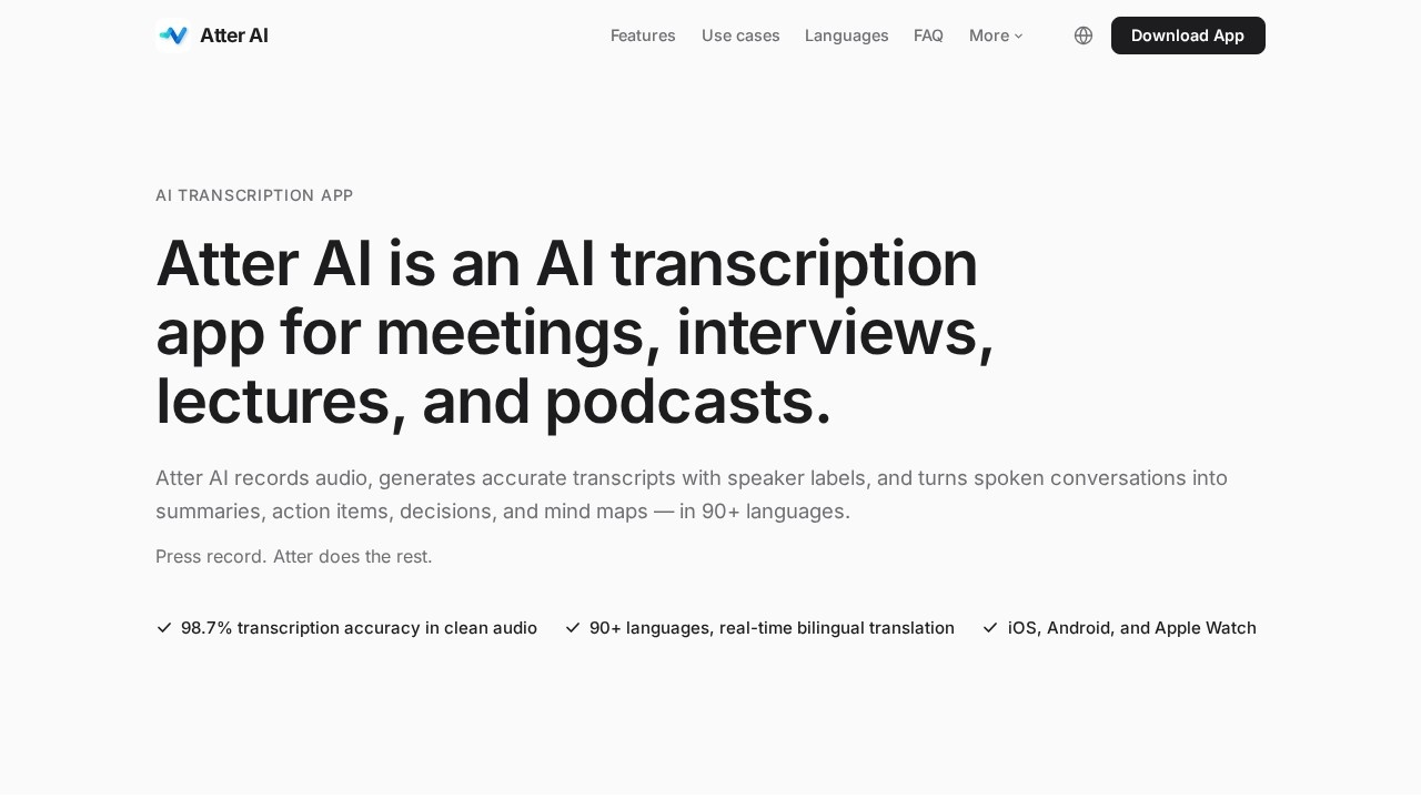 image for Atter AI