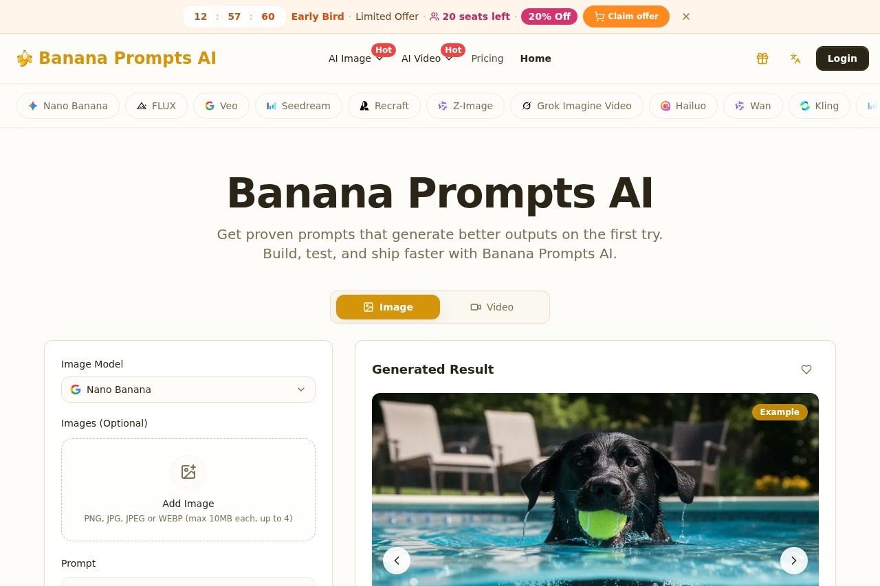 Banana Prompts screenshot