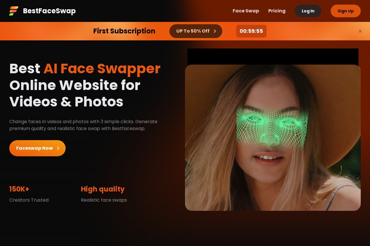 Bestfaceswap screenshot