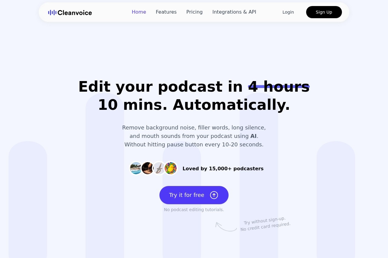 image for Cleanvoice AI