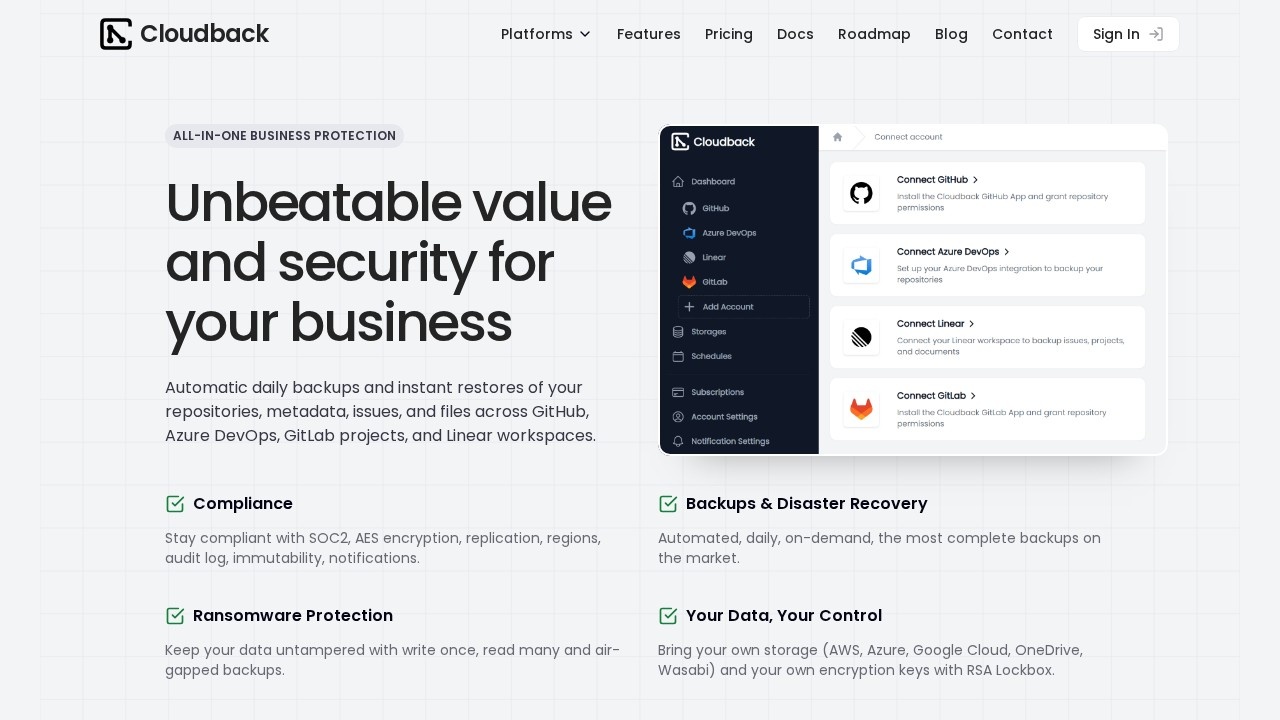 image for Cloudback