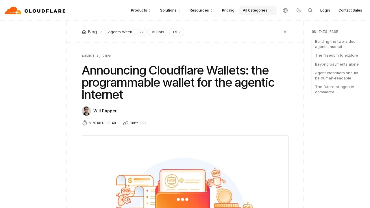 image for Cloudflare Wallets