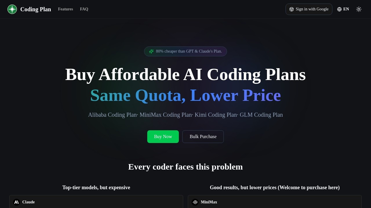 image for AI Coding Plans