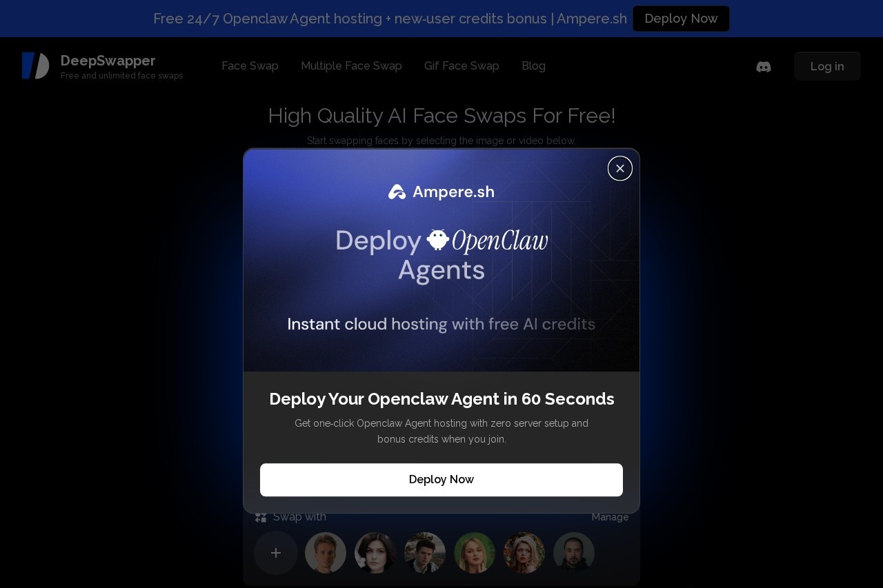 Deep Swapper screenshot