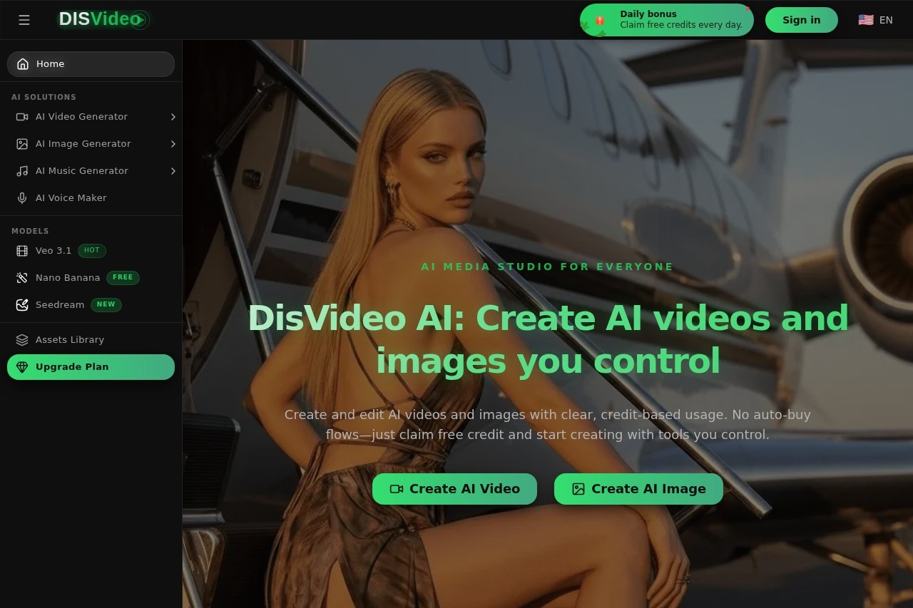 DisVideoAI screenshot