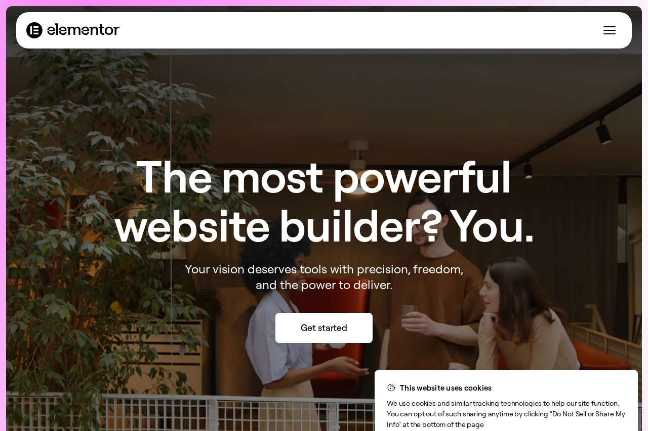 Elementor screenshot