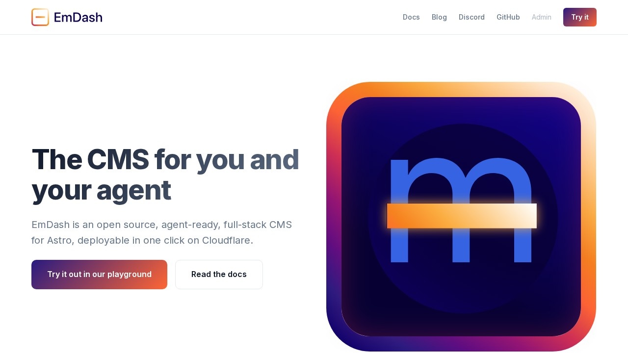 image for EmDash CMS
