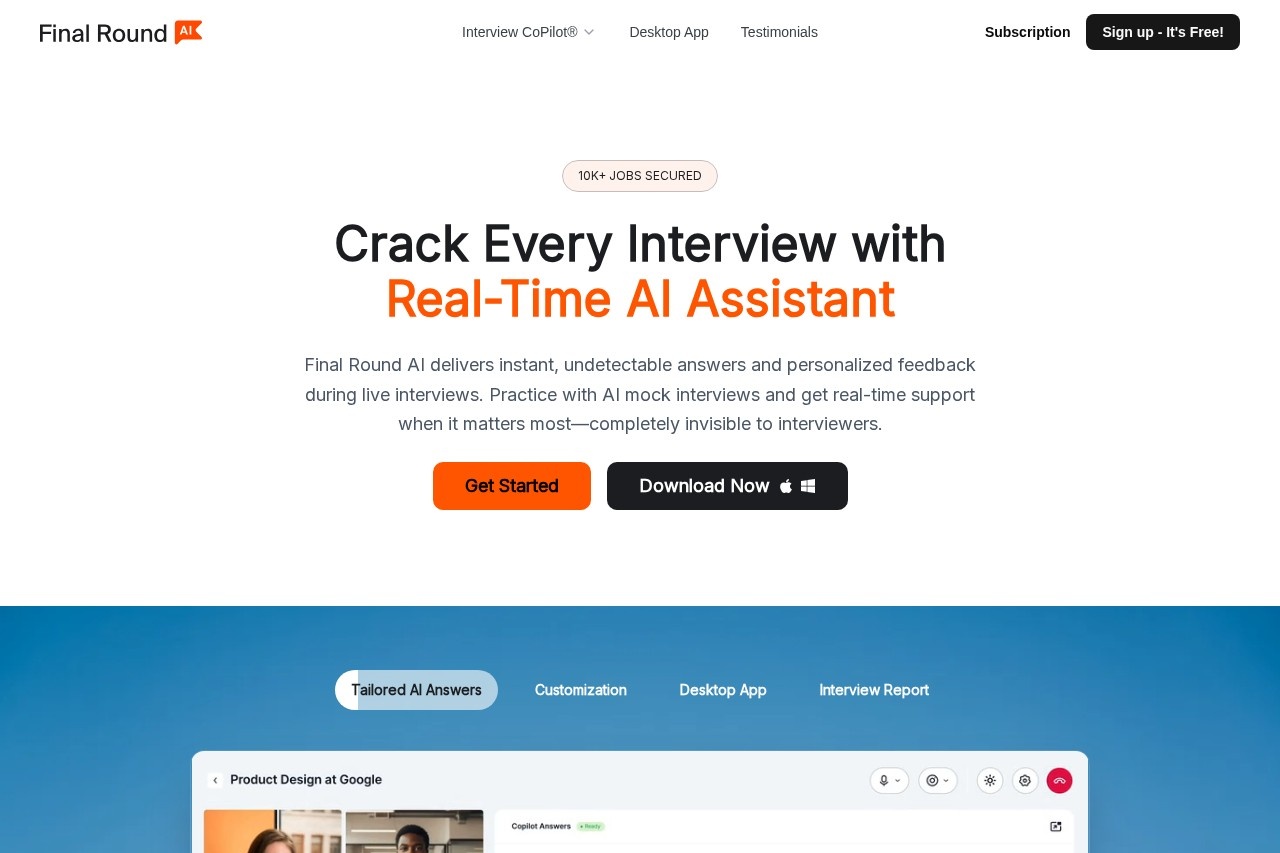 Ronda Final AI screenshot