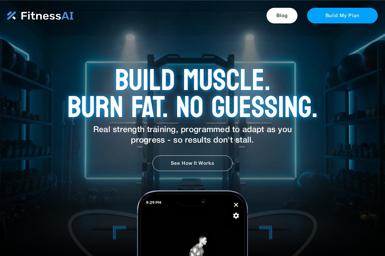 FitnessAI screenshot