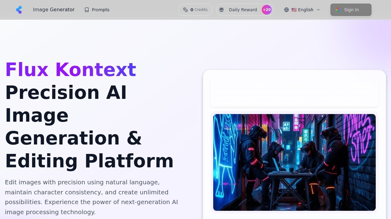 image for Flux Kontext