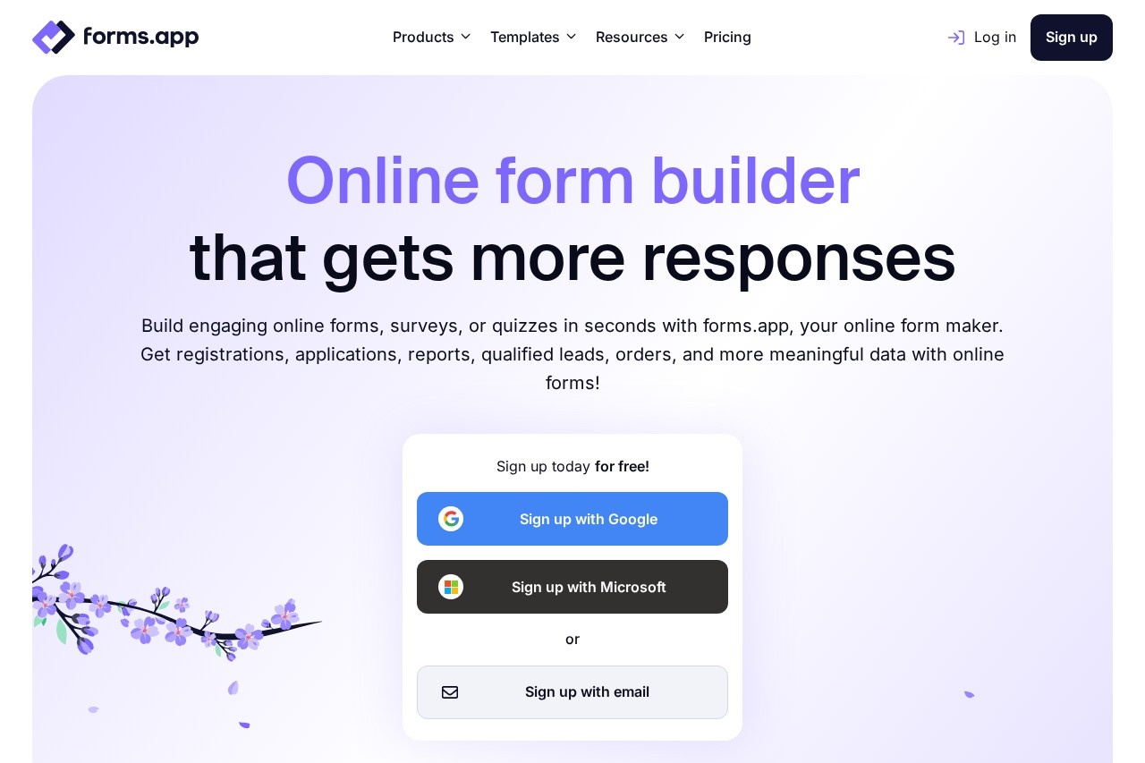 forms.app screenshot