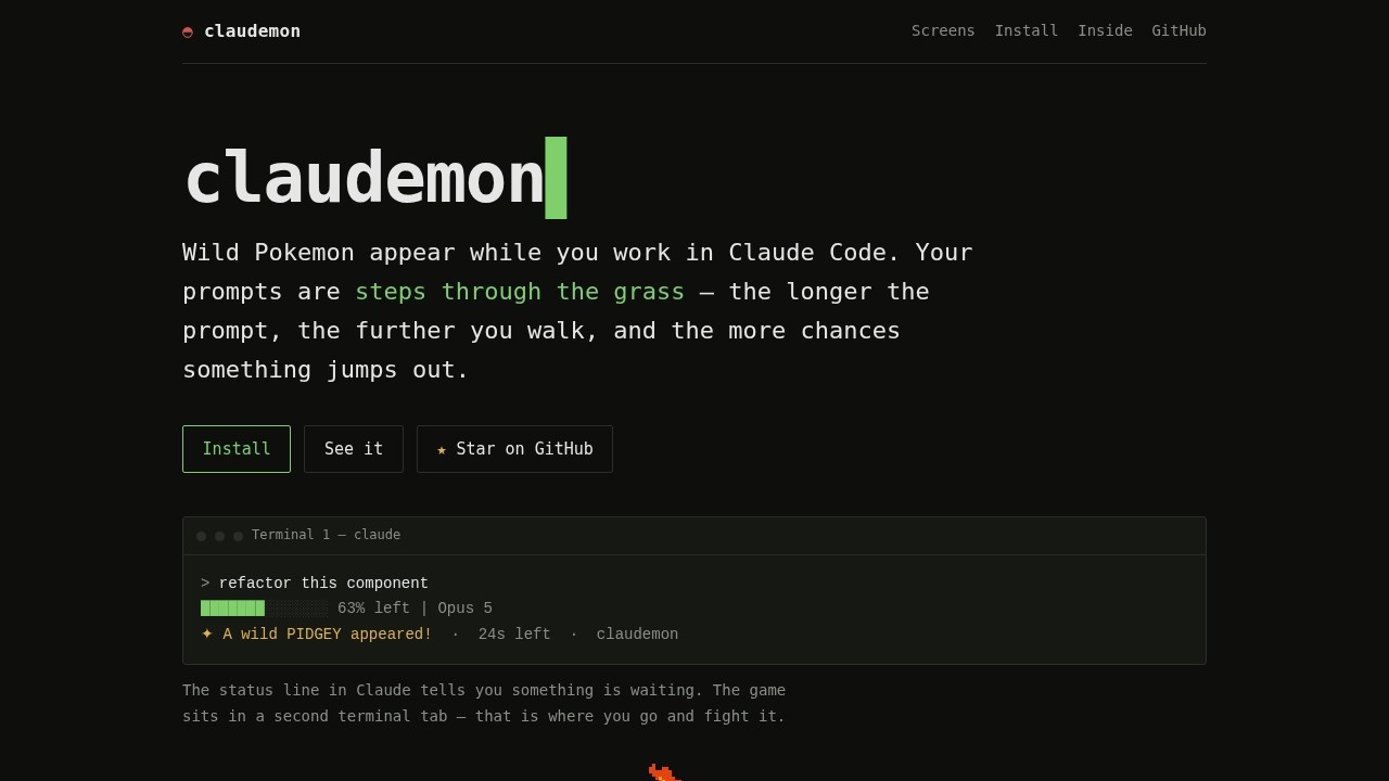 image for claudemon