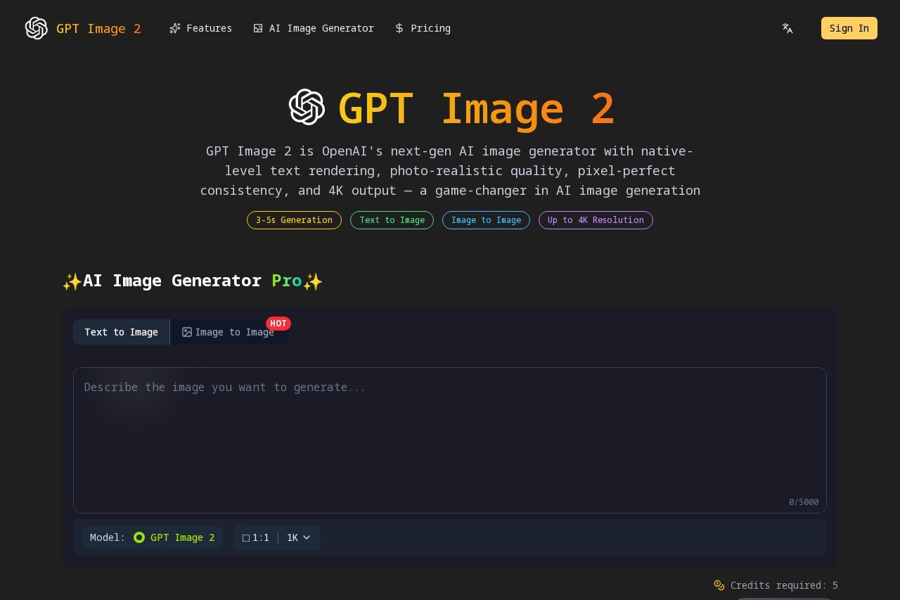 GPT Image 2 screenshot