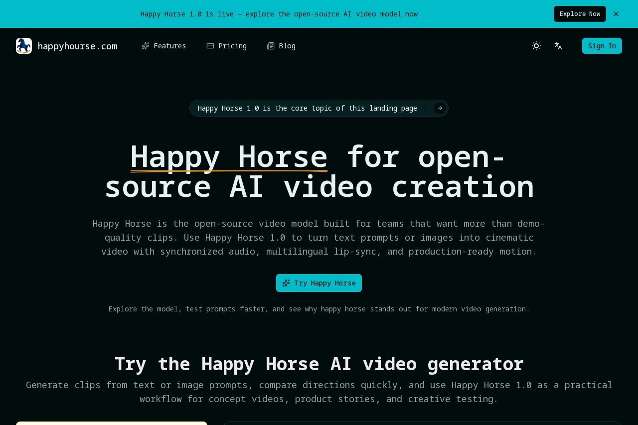 image for Happy Horse