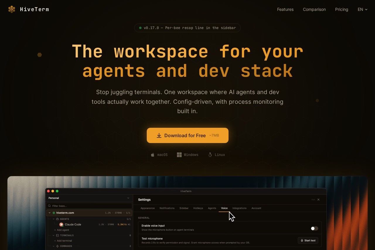 HiveTerm screenshot
