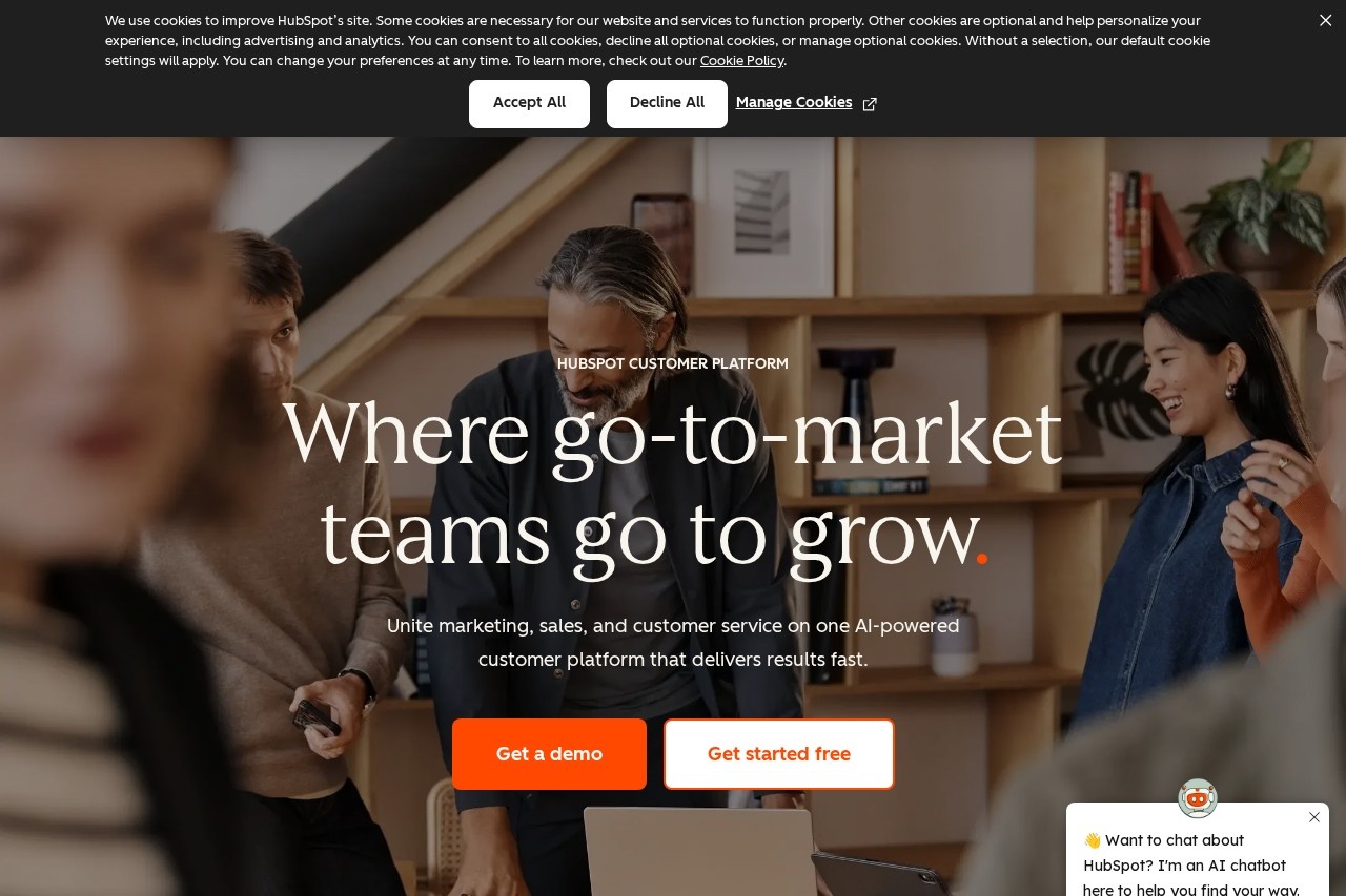 HubSpot screenshot