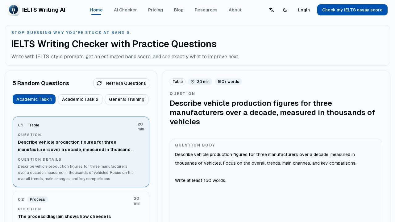 image for IELTS Writing Checker AI