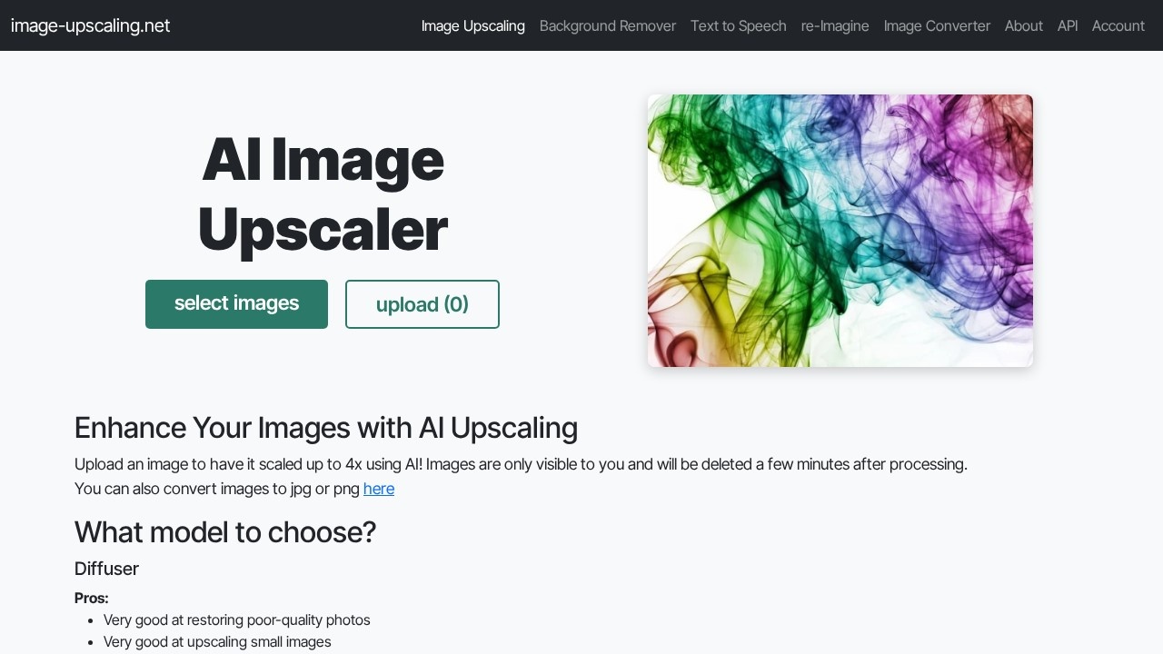 image for Image Upscaling