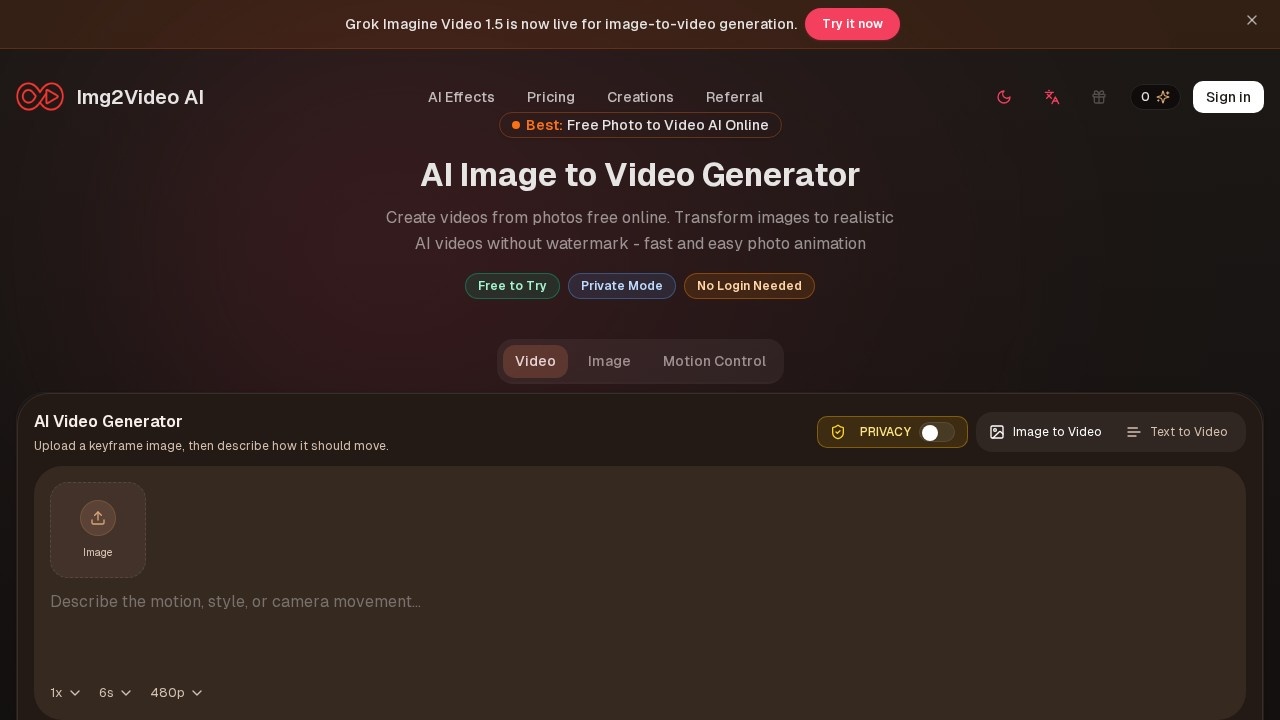 image for AI Image to Video Generator