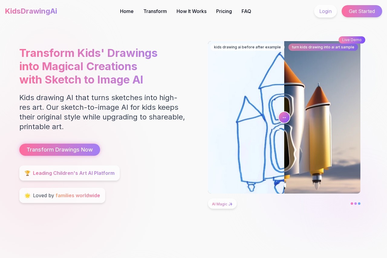 Kids Drawing AI screenshot