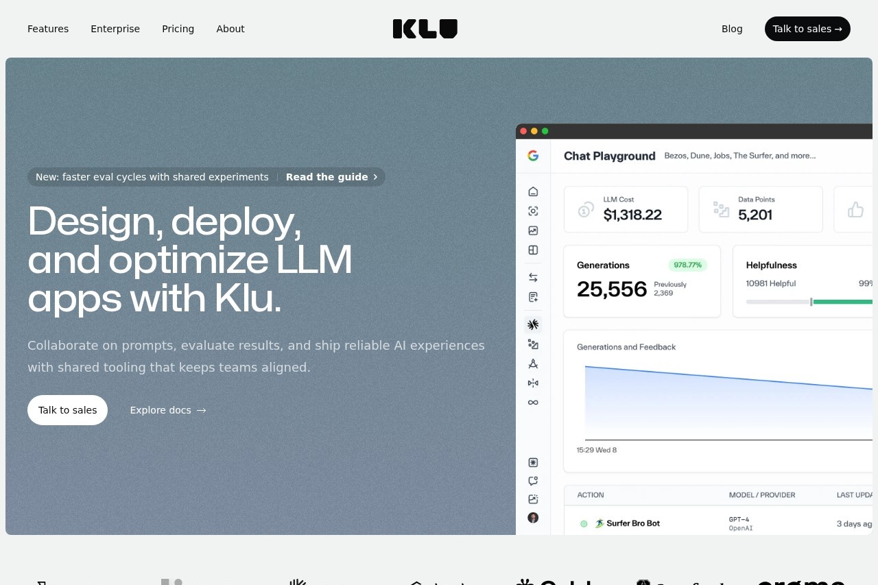 Klu screenshot