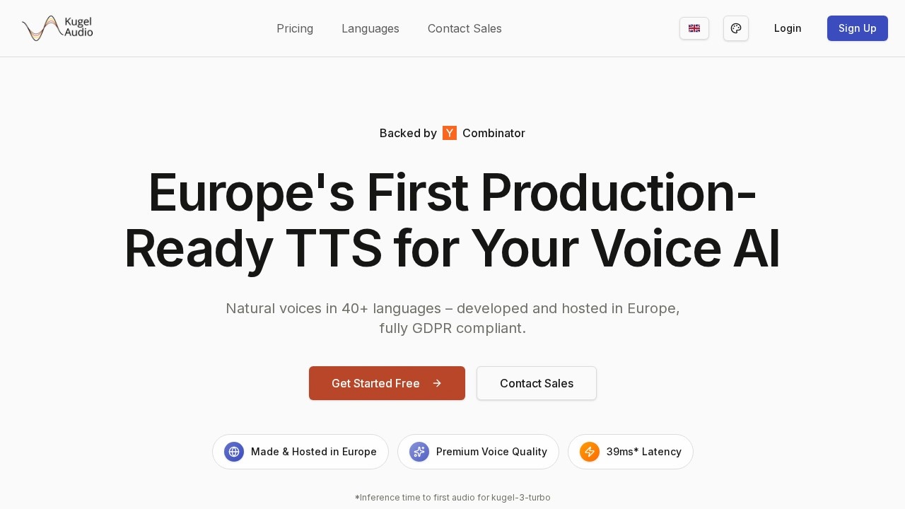 image for KugelAudio