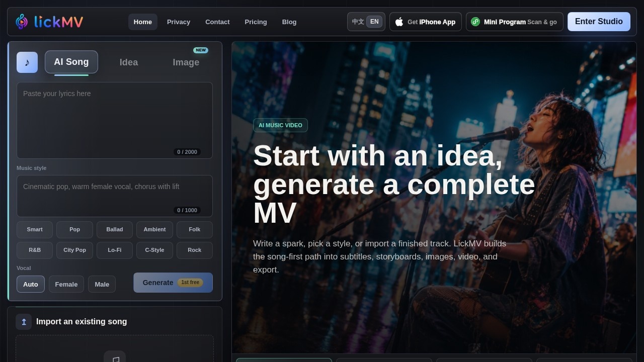 image for LickMV