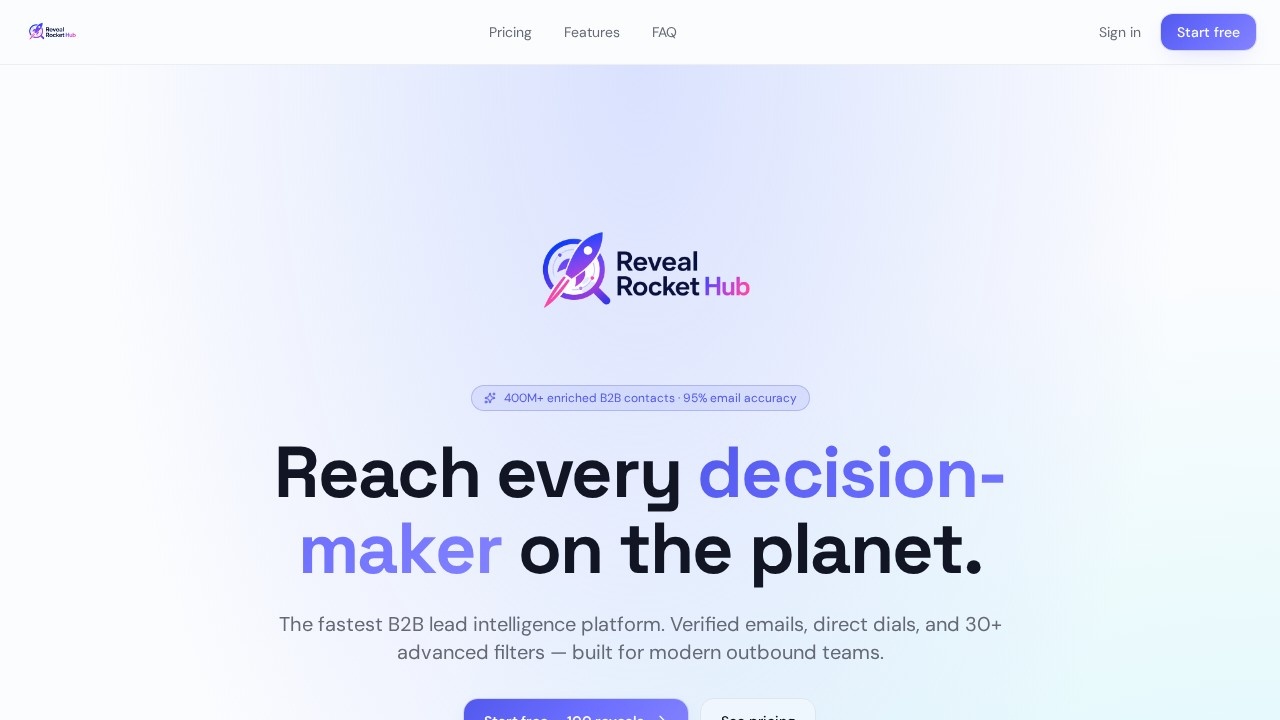 image for Reveal Rocket Hub