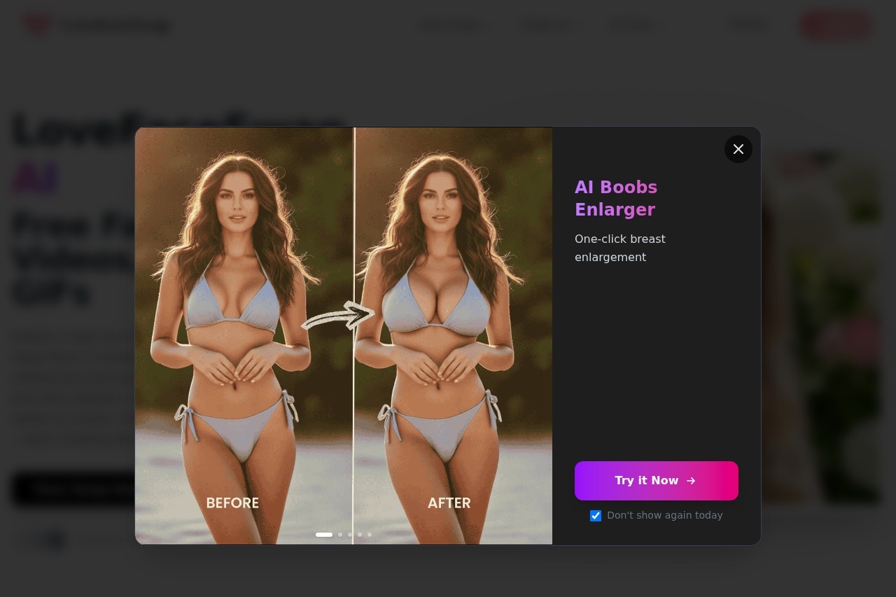 LoveFaceSwap screenshot