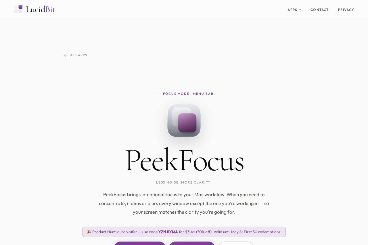 image for PeekFocus
