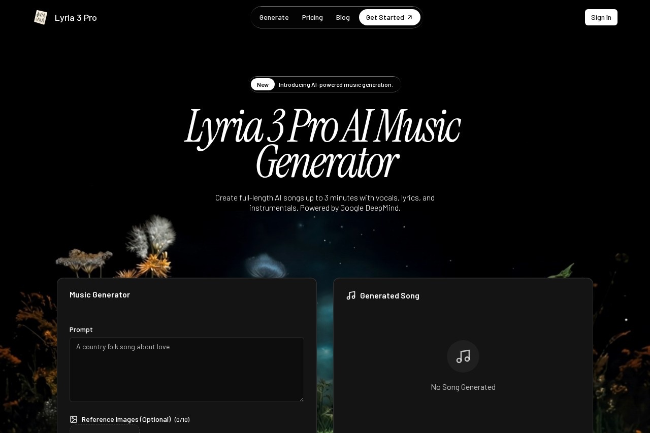 Lyria 3 Pro screenshot