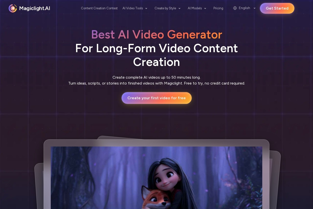 Magiclight.AI screenshot