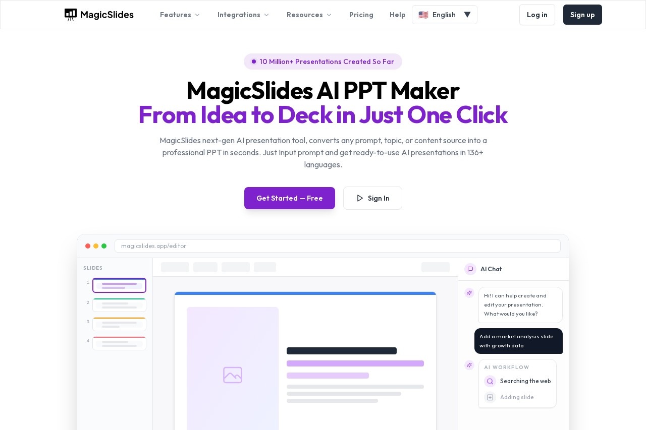 MagicSlides screenshot