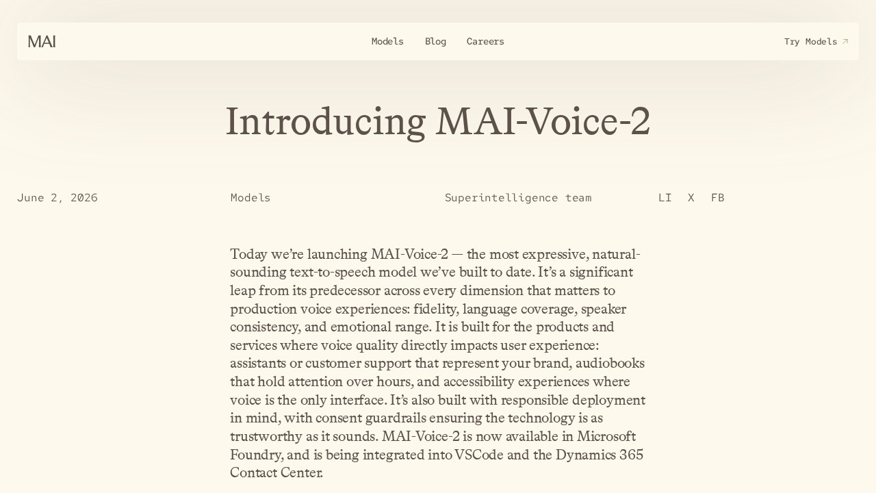 image for MAI