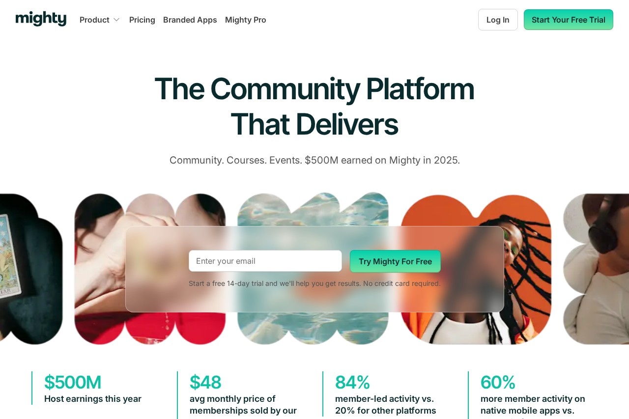 Mighty Networks screenshot