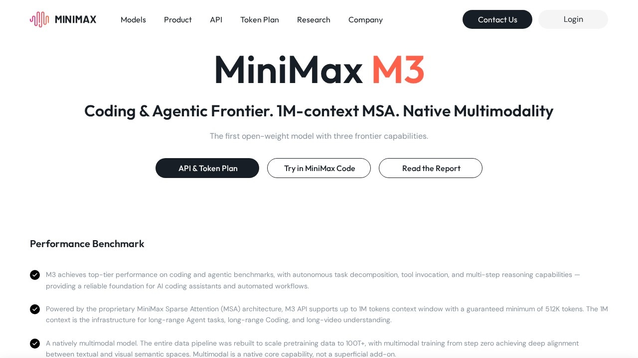 image for MiniMax M3