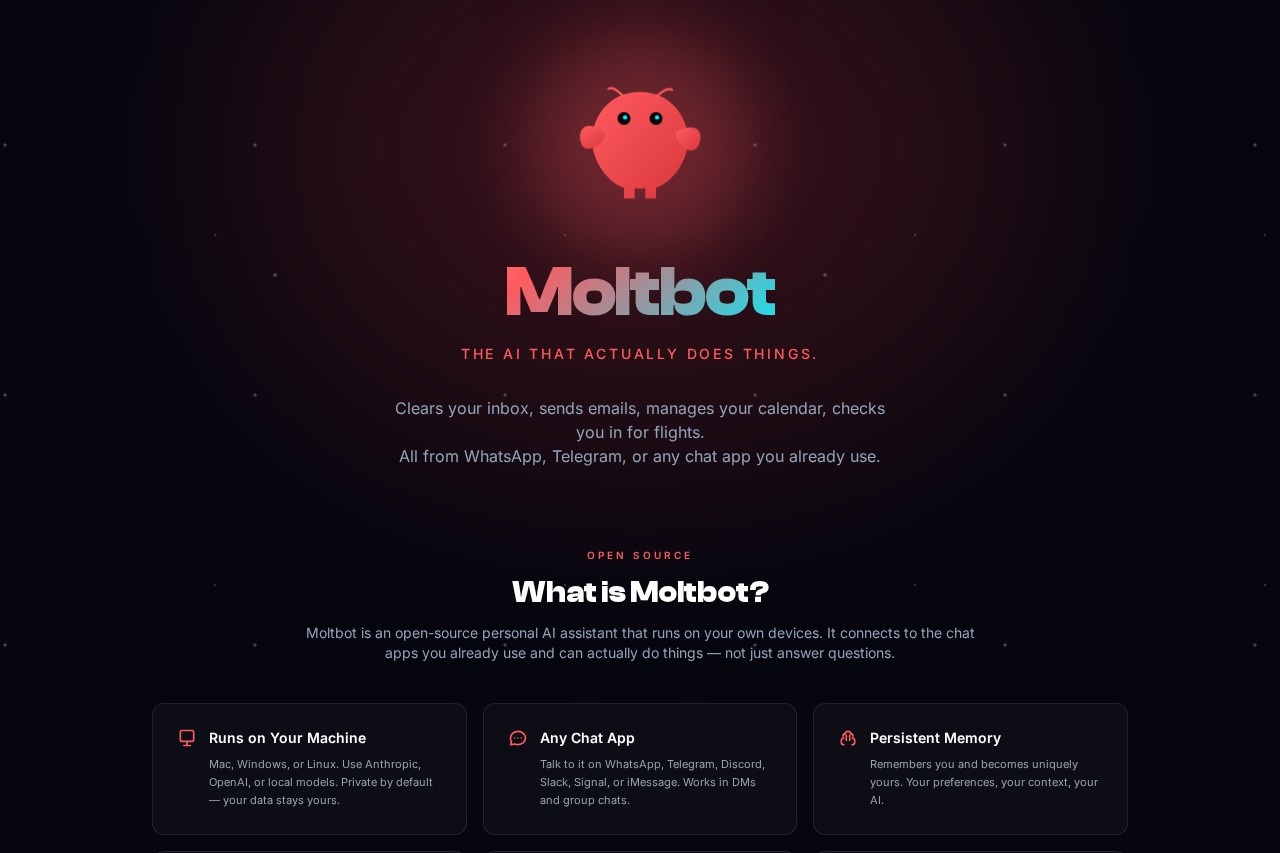 Moltbot screenshot