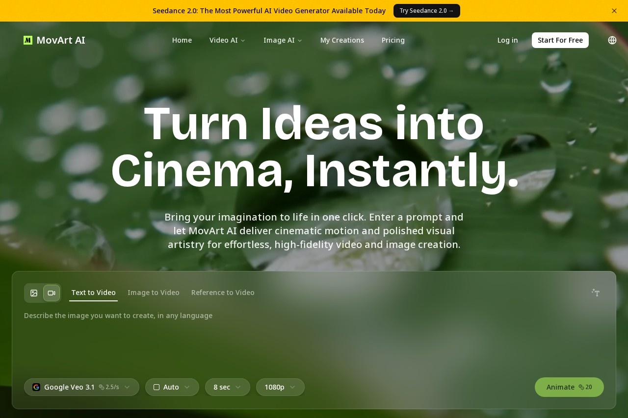 MovArt.ai screenshot