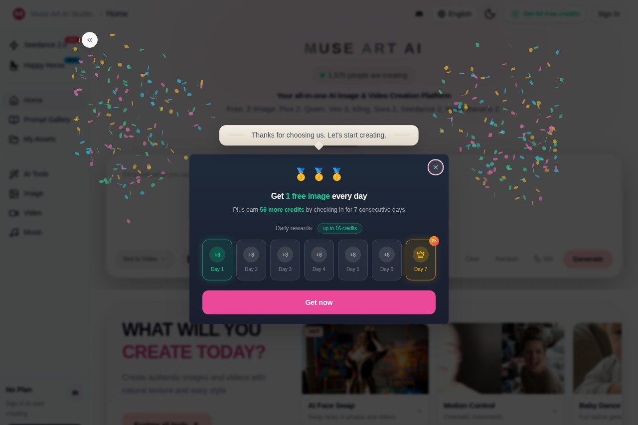 Muse Art AI screenshot