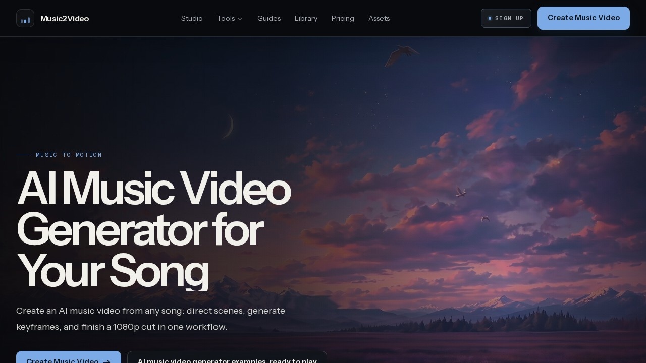 image for AI Music Video Generator